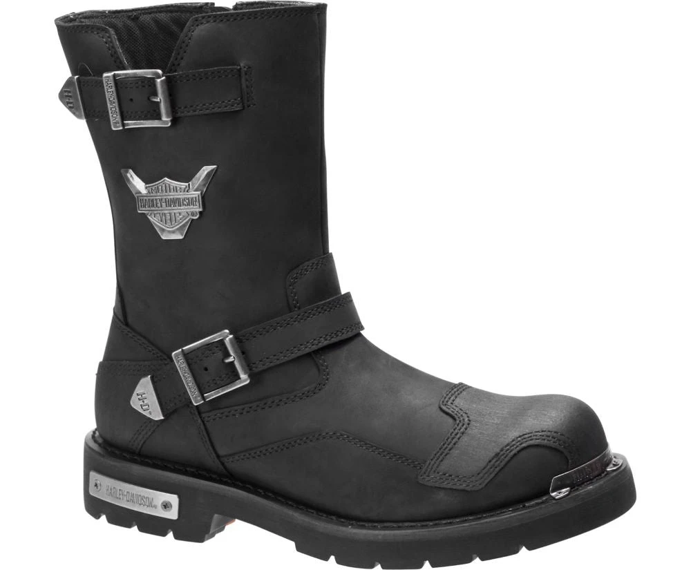 'Harley Davidson' Men's Stroman Boot - Black 3 'Harley Davidson' Men's Stroman Boot - Black
