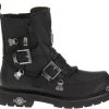 'Harley Davidson' Men's 6" Distortion Skull Zip Boot - Black -cowboy shop HDM D94167 F15 000 1024x1024@2x
