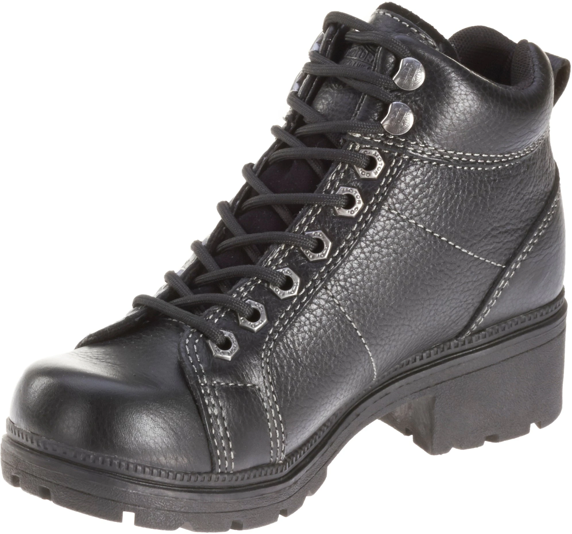 'Harley Davidson' Women's 4" Tyler Lace Up - Black 6 'Harley Davidson' Women's 4" Tyler Lace Up - Black - Image 4