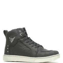 'Harley Davidson' Women's 5" Bateman Sneaker W/Metal Ankle Armor - Black