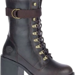 'Harley Davidson' Women's 7.5" Marinda Lace - Black -cowboy shop HDW D84763 041221 F21 022 1024x1024@2x