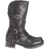 'Harley Davidson' Women's 9.5" Amber Pull On Boot - Black -cowboy shop HDW D85514 091914 F15 000 1024x1024@2x
