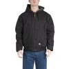 'Berne' Men's Flex180 Washed Hooded Jacket - Black -cowboy shop HJ317BK Front 1024x1024@2x