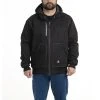 'Berne' Men's Modern Hooded Jacket - Black -cowboy shop HJ61BK Front 1024x1024@2x