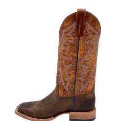 'Anderson Bean' Men's 13" Horsepower Stuffed Horse Square Toe - Cognac / Lava -cowboy shop HP80592 1024x1024@2x