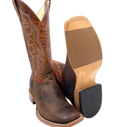 'Anderson Bean' Men's 13" Horsepower Stuffed Horse Square Toe - Cognac / Lava -cowboy shop HP80596 1024x1024@2x