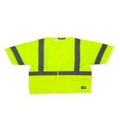 'Berne' Men's Hi-Vis Vest - Yellow