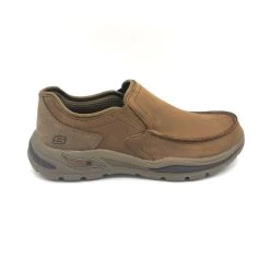 'Skechers' Men's Arch Fit Motley Slip On - Desert (Extra Wide)