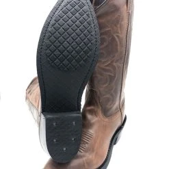 'Old West' Men's 13" Western Narrow Round Toe - Brown 13 'Old West' Men's 13" Western Narrow Round Toe - Brown -cowboy shop IMG 2910 1024x1024@2x