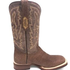 Tanner Mark Boots 'Tanner Mark' Men's 13" Western Square Toe - Brown / Brown
