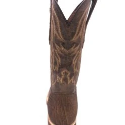 Tanner Mark Boots 'Tanner Mark' Men's 13" Western Square Toe - Brown / Brown -cowboy shop IMG 3252 1024x1024@2x
