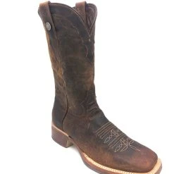 Tanner Mark Boots 'Tanner Mark' Men's 13" Western Square Toe - Buffalo Honey / Mad Dog Honey -cowboy shop IMG 3265 1024x1024@2x