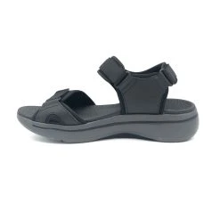 'Skechers' Men's GOwalk Arch Fit Sandal - Black / Charcoal -cowboy shop IMG 3452 1024x1024@2x