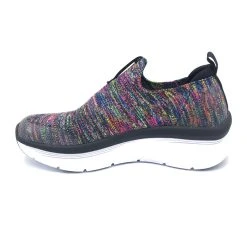 'Skechers' Women's D'Lux Walker-Rainbow Sky - Black / Multi -cowboy shop IMG 4294 1024x1024@2x