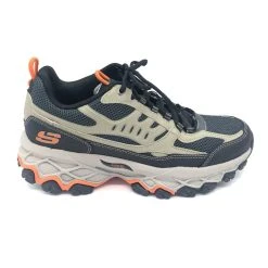 'Skechers' Men's Arch Fit Akhidime - Taupe / Black (Extra Wide)