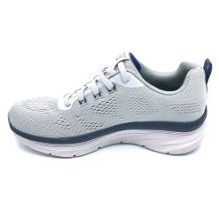 Skechers 'Sketchers' Men D'Lux Walker - Grey / Navy (Wide) -cowboy shop IMG 5513 1024x1024@2x