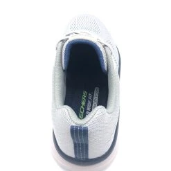 Skechers 'Sketchers' Men D'Lux Walker - Grey / Navy (Wide) -cowboy shop IMG 5515 1024x1024@2x