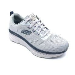 Skechers 'Sketchers' Men D'Lux Walker - Grey / Navy (Wide) -cowboy shop IMG 5517 1024x1024@2x