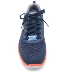 'Skechers' Men's Glide-Step Sport New Appeal - Navy / Orange (Wide)