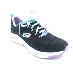 'Skechers' Women's Arch Fit Comfy Wave - Black / Lavender -cowboy shop IMG 6465 1024x1024@2x