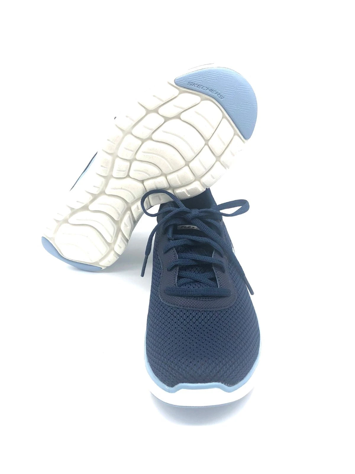 'Skechers' Women's Flex Appeal 4.0 Brilliant View - Navy / Blue 4 'Skechers' Women's Flex Appeal 4.0 Brilliant View - Navy / Blue - Image 2