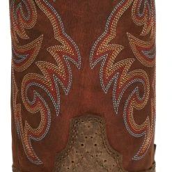 Justin Brands 'Justin' Men's 11" Rush Western Square Toe - Peanut Tan / Bronze Orange -cowboy shop JST 006 SE7402 1024x1024@2x
