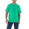 'Carhartt' Men's Loose Fit Heavyweight Pocket T-Shirt - Malachite -cowboy shop K87 GB8 MS23 b 1 1024x1024@2x