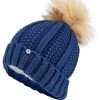'Marmot' Women's Monica Hat - Arctic Navy -cowboy shop M14760 2975 angle left wms bronx pom hat 1024x1024@2x