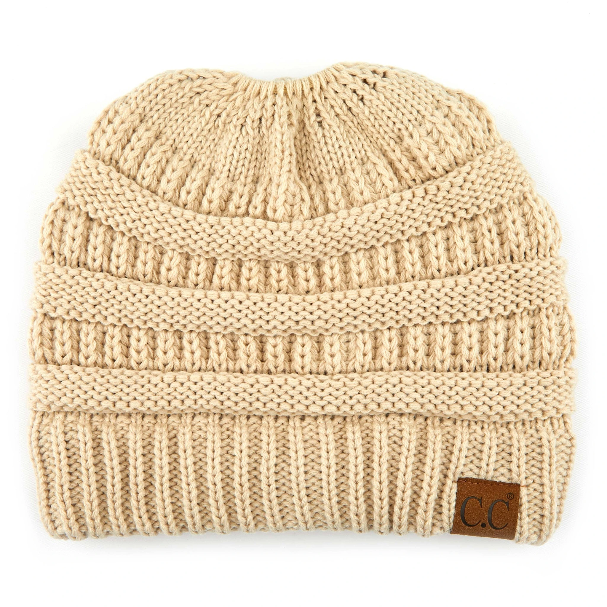 Cheveux Corp 'C.C®' Beanietail - Beige 4 Cheveux Corp 'C.C®' Beanietail - Beige - Image 2