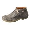 Twisted X Boots 'Twisted X' Men's Chukka Driving Moc - Grey Black / Blue Hawaii