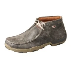 Twisted X Boots 'Twisted X' Men's Chukka Driving Moc - Grey Black / Blue Hawaii