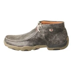 Twisted X Boots 'Twisted X' Men's Chukka Driving Moc - Grey Black / Blue Hawaii -cowboy shop MDM0072 LT 2048x2048 5f0f01f6 7b3e 4d59 adae 0d7fe89b95c7 1024x1024@2x