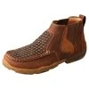 Twisted X Boots 'Twisted X' Men's 4" Chelsea Basket Weave Driving Moc - Oiled Saddle -cowboy shop MDMG005 1024x1024 80cbfdfc 90a7 4ae2 9719 da6df0297b37 1024x1024@2x