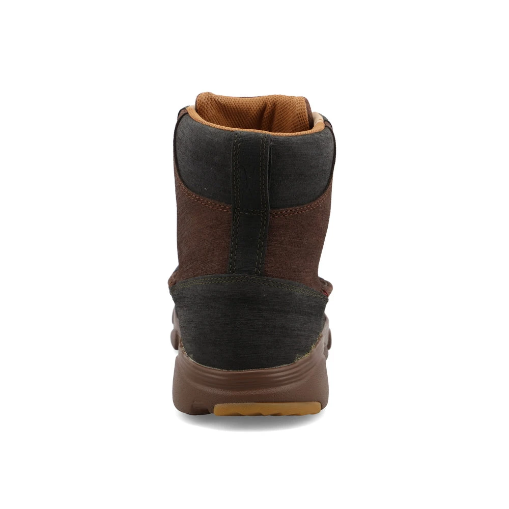 Twisted X Boots 'Twisted X' Men's 6" Crossover Lace Up Soft Toe - Light Brown / Dark Green 7 Twisted X Boots 'Twisted X' Men's 6" Crossover Lace Up Soft Toe - Light Brown / Dark Green - Image 5