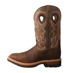 Twisted X Boots 'Twisted X' Men's 12" Lite Western Work Alloy Toe - Tan / Taupe / Brown -cowboy shop MLCA001 LT 2048x2048 98da941d 0d29 4cb1 9002 e24394a73710 1024x1024@2x