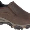 'Merrell' Men's Moab Adventure Moc - Dark Earth / Brown (Wide)