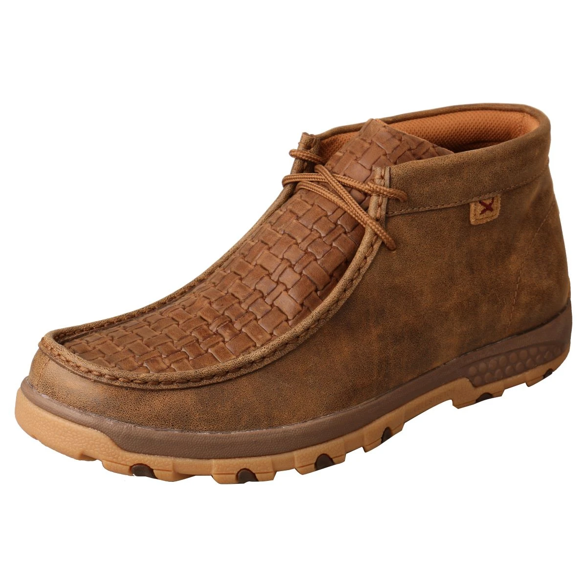 Twisted X Boots 'Twisted X' Men's CellStretch® Chukka Driving Moc - Bomber / Chocolate 3 Twisted X Boots 'Twisted X' Men's CellStretch® Chukka Driving Moc - Bomber / Chocolate