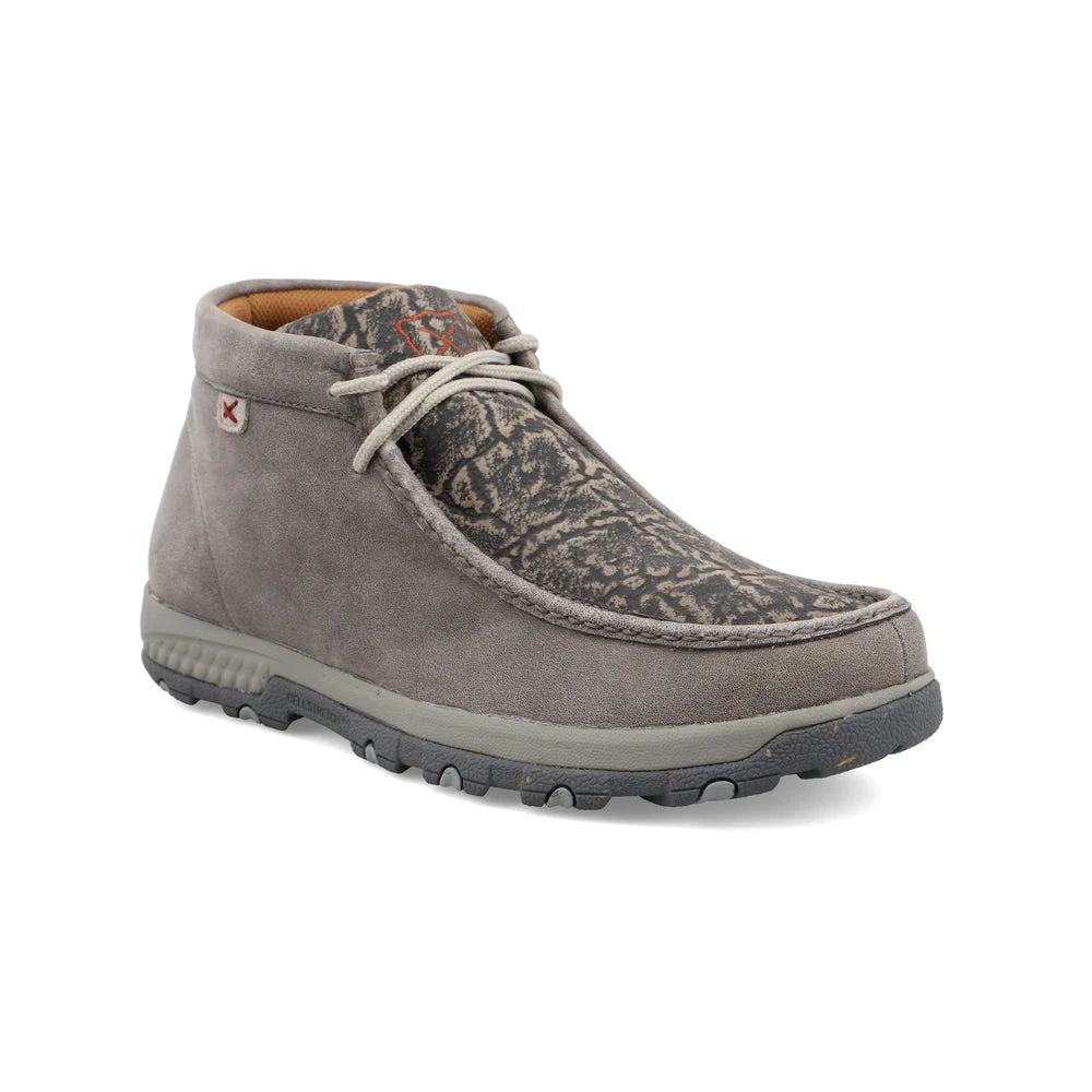 Twisted X Boots 'Twisted X' Men's Chukka Driving Moc - Grey / Grey Elephant 8 Twisted X Boots 'Twisted X' Men's Chukka Driving Moc - Grey / Grey Elephant - Image 6