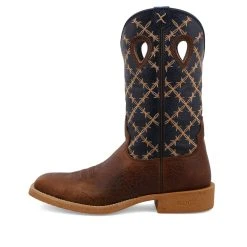 Twisted X Boots 'Twisted X' Men's 12" Tech X Western Square Toe - Rustic Brown/ Navy 15 Twisted X Boots 'Twisted X' Men's 12" Tech X Western Square Toe - Rustic Brown/ Navy -cowboy shop MXTR004.06 4800x4800 L 1024x1024@2x