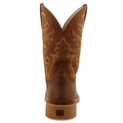 Twisted X Boots 'Twisted X' Men's 11" Tech X™ Western Square Toe - Saddle / Rustic Orange -cowboy shop MXTR005.04 4800x4800 R 1024x1024@2x