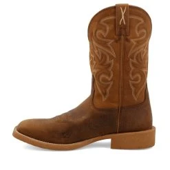 Twisted X Boots 'Twisted X' Men's 11" Tech X™ Western Square Toe - Saddle / Rustic Orange -cowboy shop MXTR005.06 4800x4800 R 1024x1024@2x