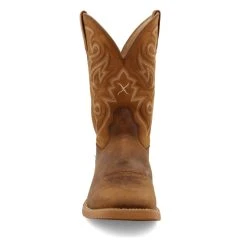 Twisted X Boots 'Twisted X' Men's 11" Tech X™ Western Square Toe - Saddle / Rustic Orange -cowboy shop MXTR005.08 4800X4800 R 1024x1024@2x