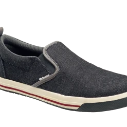 'Nautilus' Women's Westside ESD Steel Toe Slip On - Black / Grey