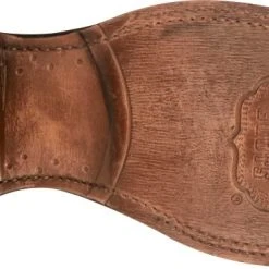 'Nocona' Men's 11" Henry Western Square Toe - Antiqued Brown Cowhide / Vintage Stone -cowboy shop NCA 007 HR5570 1024x1024@2x