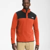 'The North Face' Men's TKA Glacier Snap Pullover - Burnt Ochre / TNF Black 2 'The North Face' Men's TKA Glacier Snap Pullover - Burnt Ochre / TNF Black -cowboy shop NF0A4AJD T97 hero 1024x1024@2x