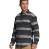 'The North Face' Men's Arroyo Flannel - Asphalt Grey -cowboy shop NF0A4QPJ 97Z model34 1024x1024@2x
