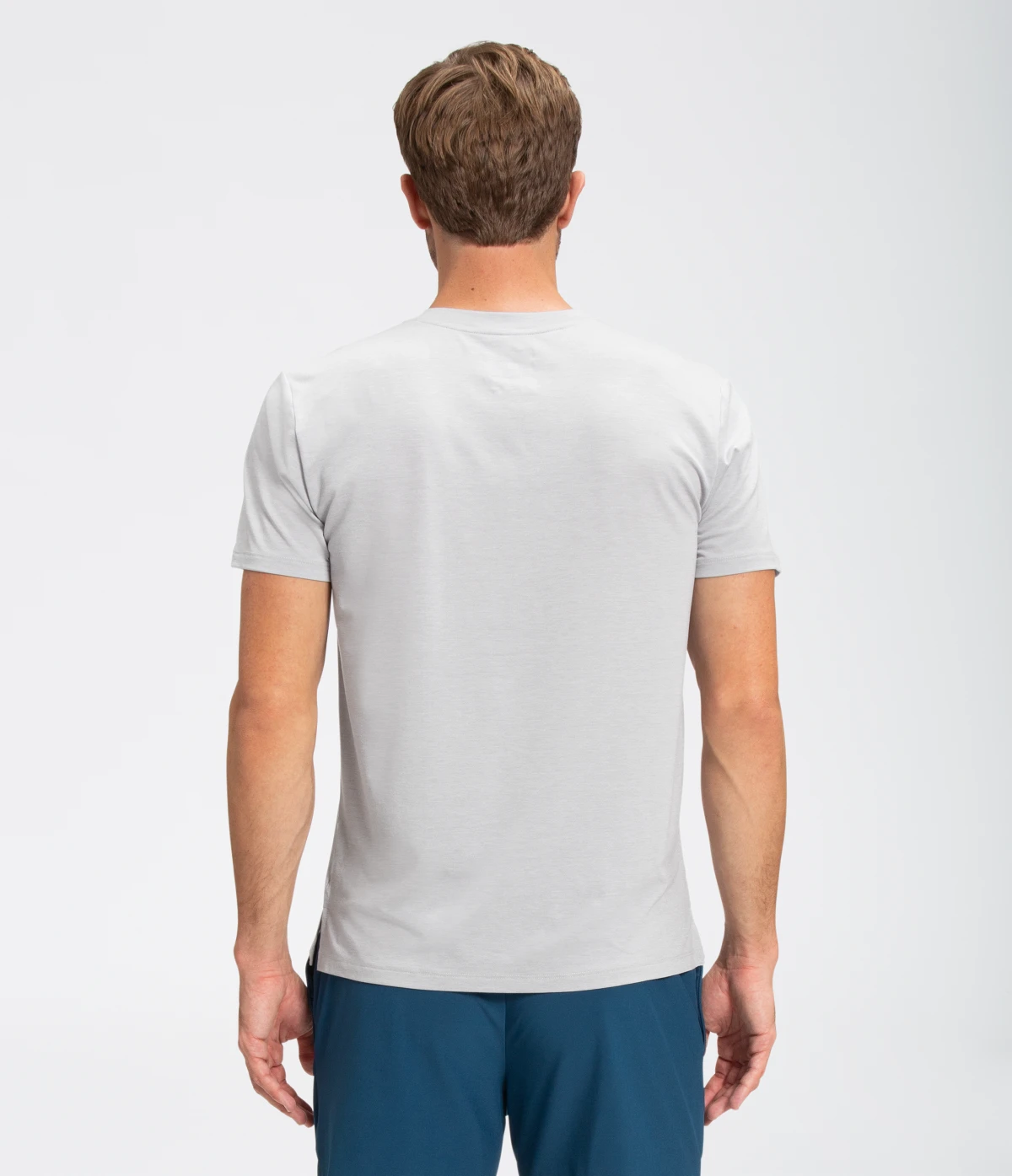 'The North Face' Men's Wander T-Shirt - Light Grey Heather 4 'The North Face' Men's Wander T-Shirt - Light Grey Heather - Image 2
