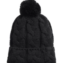 'The North Face' Women's Cable Minna Pom Beanie - TNF Black