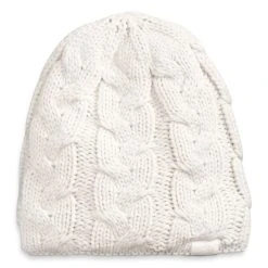 'The North Face' Women's Cable Minna Beanie - Gardenia White