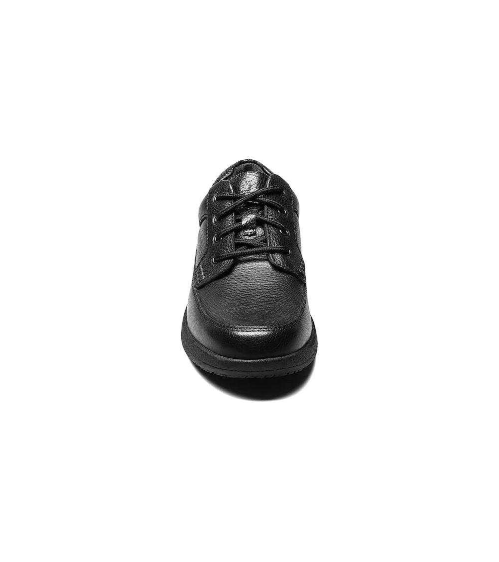 'Nunn Bush' Men's Cam Moc Toe Oxford - Black Tumbled 6 'Nunn Bush' Men's Cam Moc Toe Oxford - Black Tumbled - Image 4
